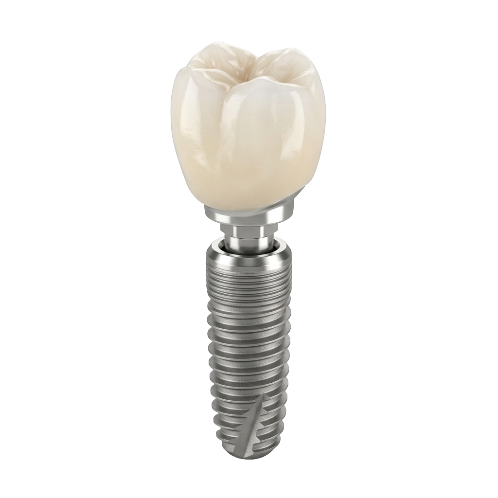 Dental Implants 3D Tooth Icon